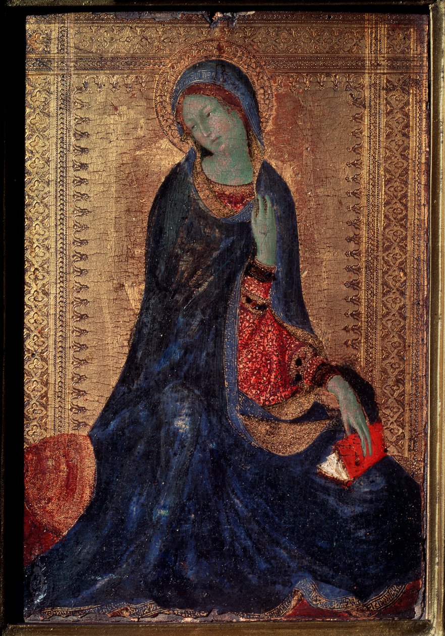 Neitsyt Annunciate, c1340-c1344 tekijältä Simone Martini