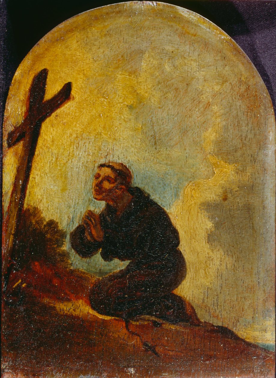 Friar rukouksessa tekijältä Sir Peter Francis Bourgeois