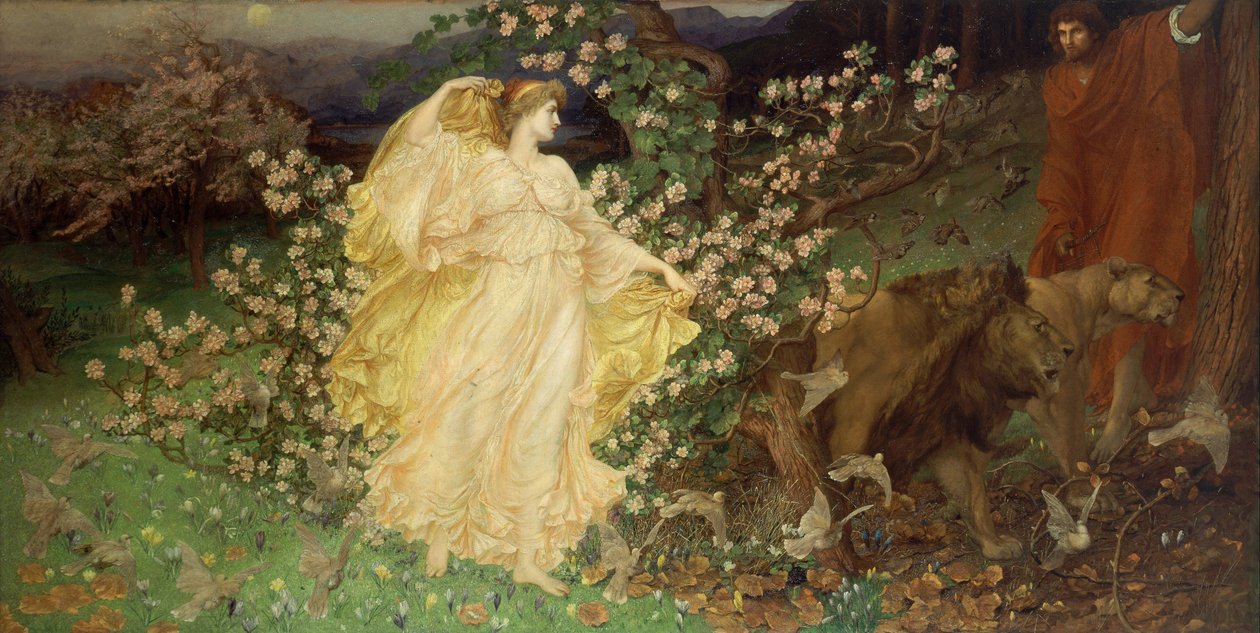 Venus ja ankkiset tekijältä William Blake Richmond