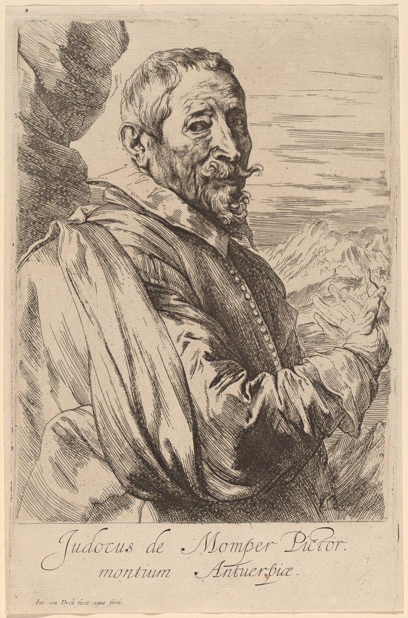 Jodocus de Momper tekijältä Sir Anthony van Dyck