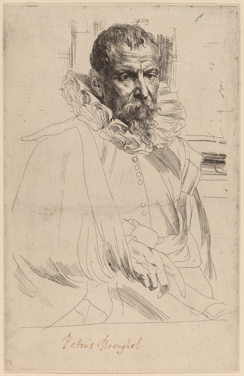 Pieter Bruegel nuorempi tekijältä Sir Anthony van Dyck