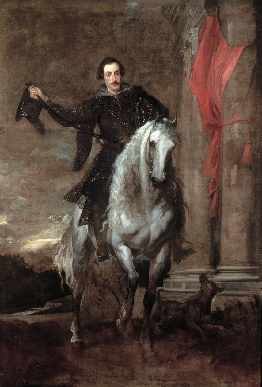 Anton Giulio Brignolen muotokuva Sale 1605-1662, 1622-1625. tekijältä Sir Anthony van Dyck