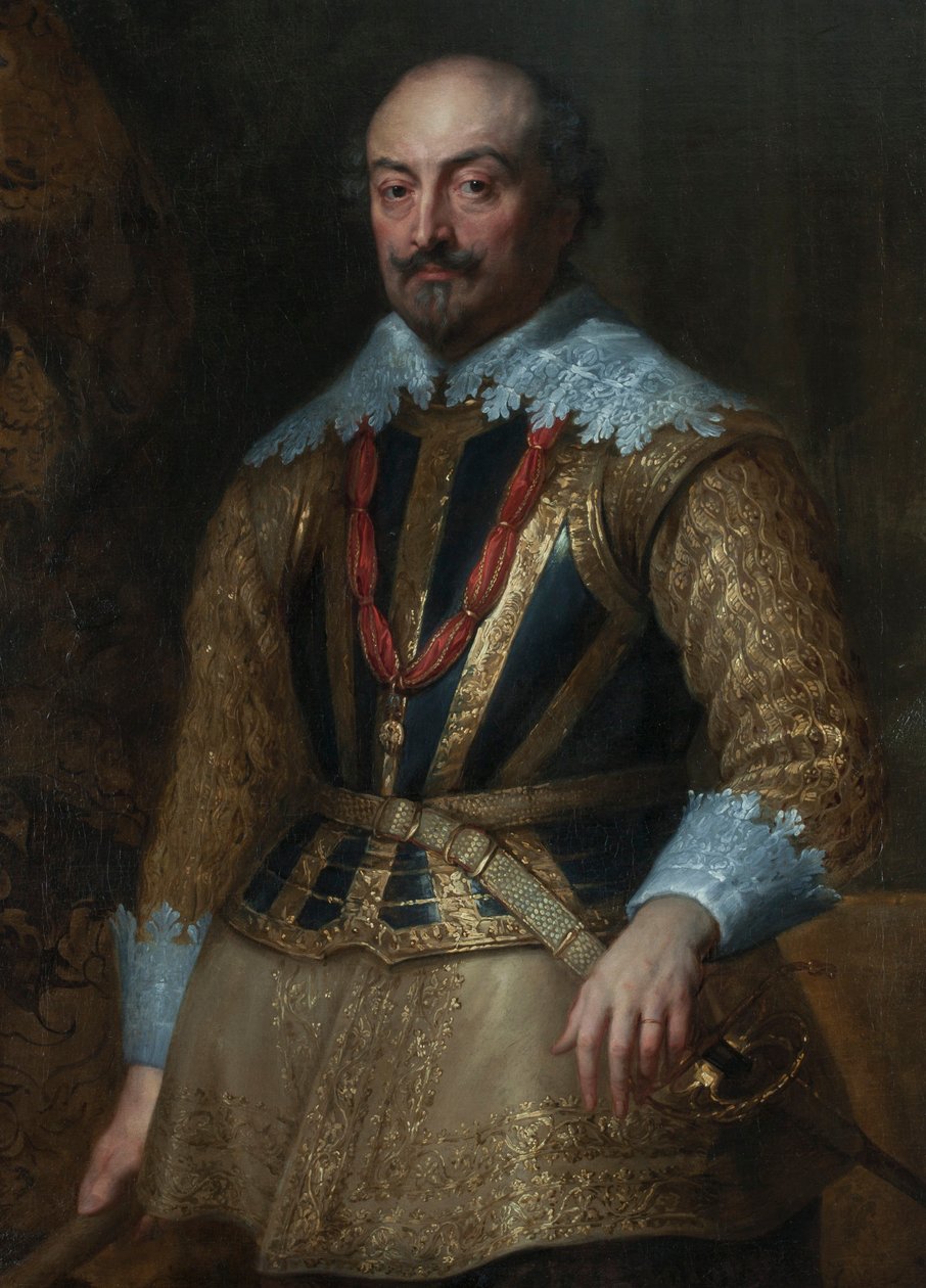 Nassau-Siegenin Johannes VIII:n muotokuva 1583-1638, noin 1628-1629. tekijältä Sir Anthony van Dyck