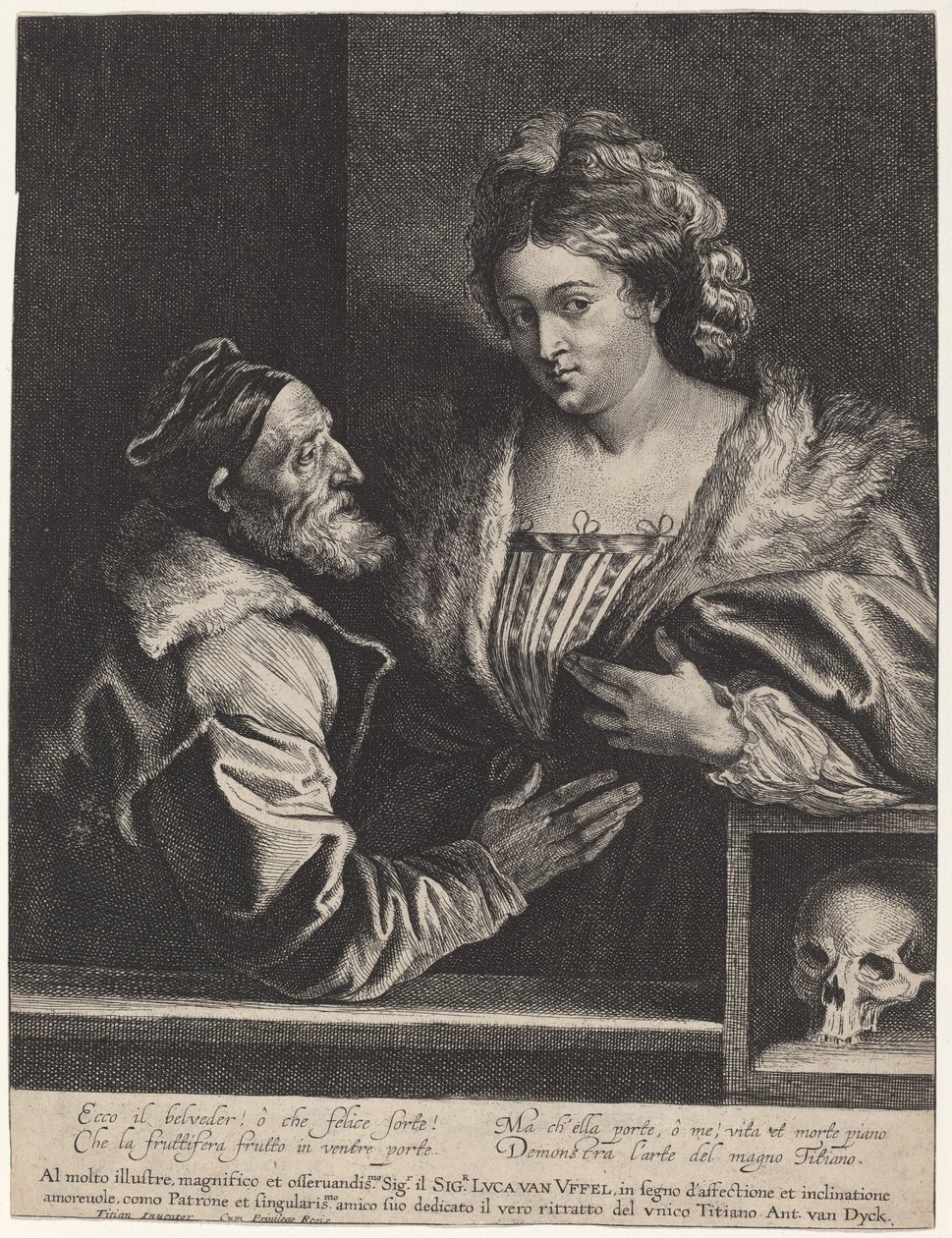 Titianin rakastajatar tekijältä Sir Anthony van Dyck