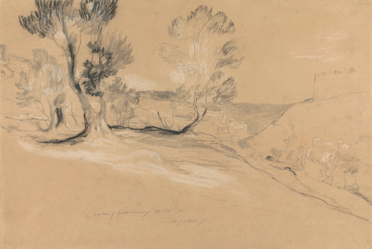 Getsemanen puutarha tekijältä Sir David Wilkie