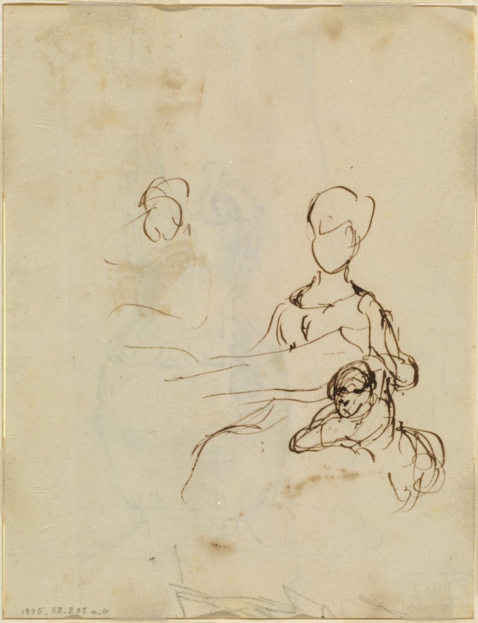 Tutkimus äidistä ja lapsesta [käänteinen] tekijältä Sir David Wilkie