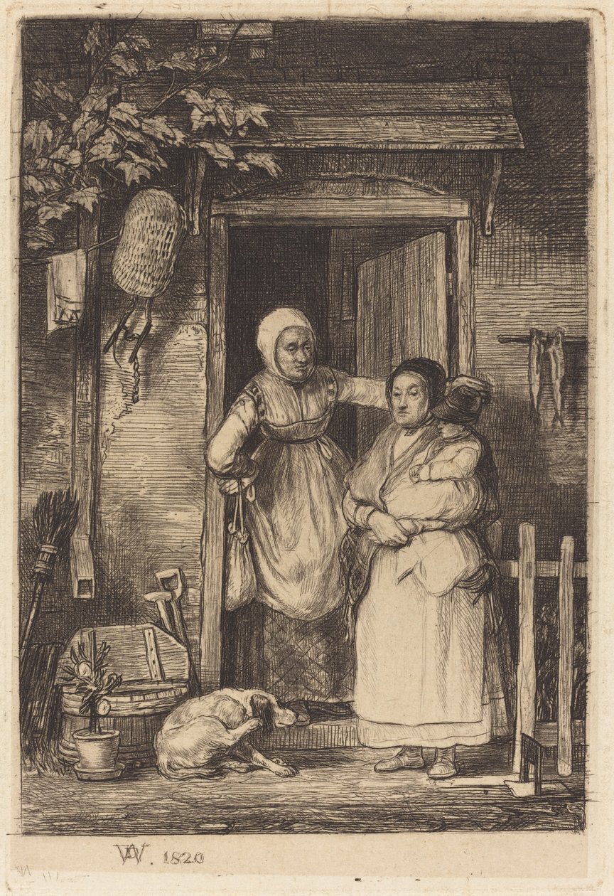 Mökin ovi tekijältä Sir David Wilkie