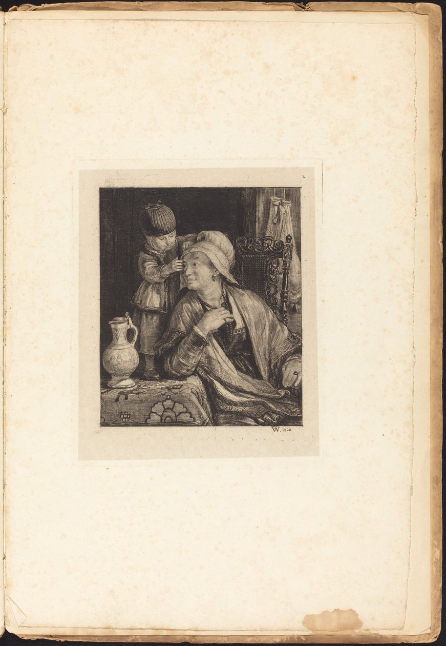 Flanderin äiti tekijältä Sir David Wilkie