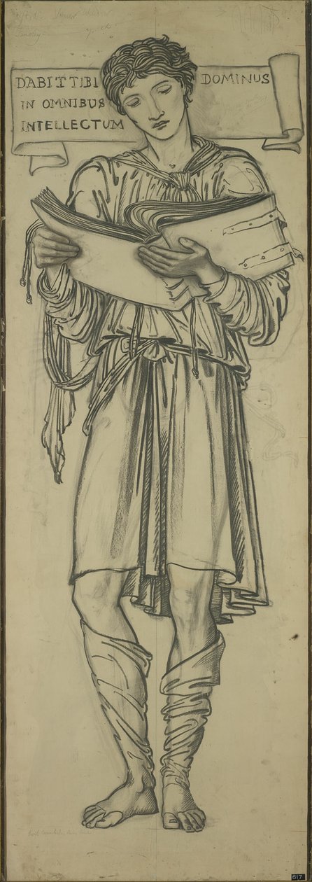 Timothy (sarjakuva Lady Chapelille, itäikkuna) tekijältä Sir Edward Burne Jones