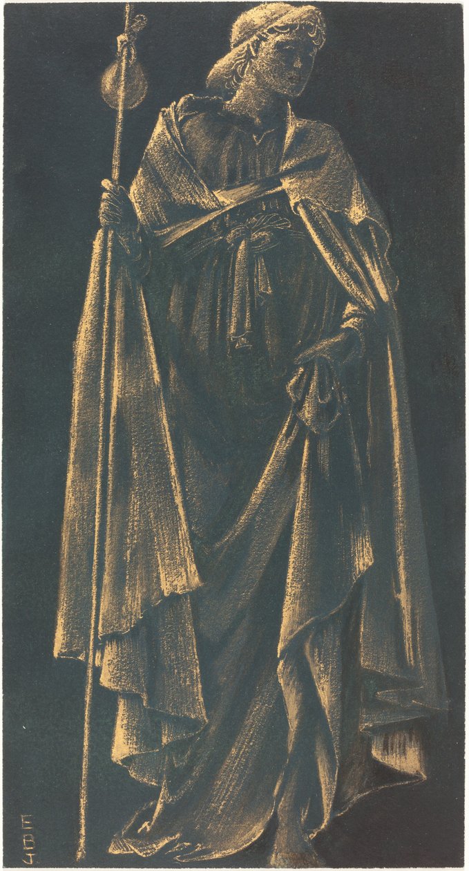 Palveleva enkeli tekijältä Sir Edward Coley Burne Jones