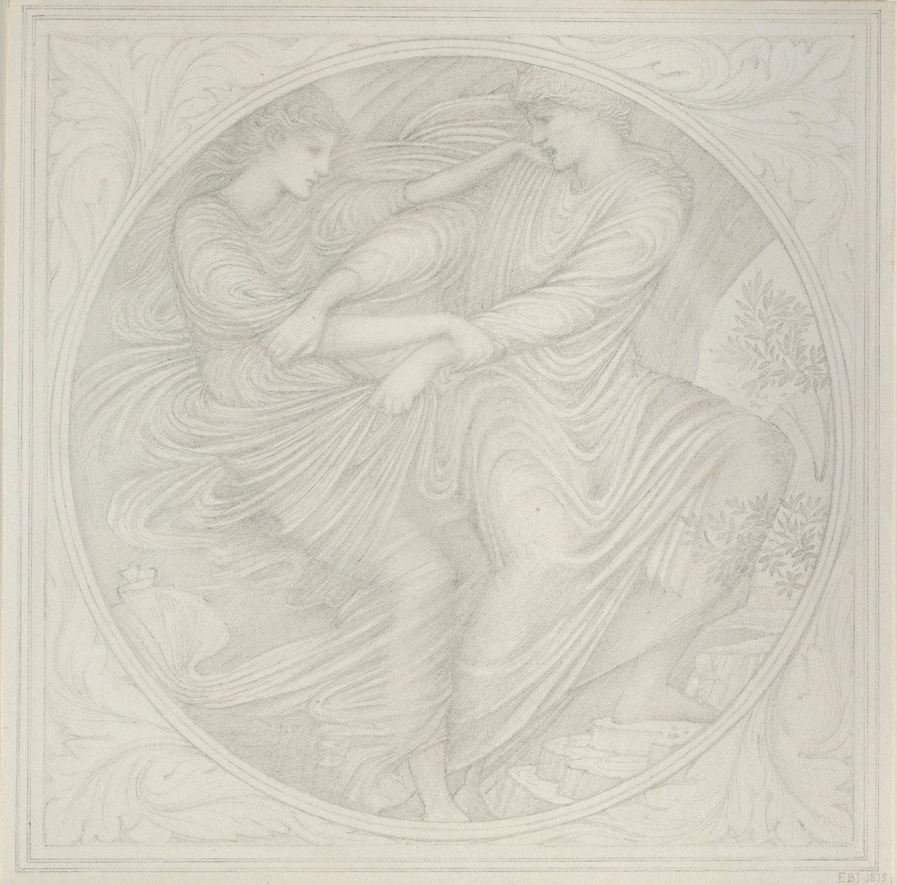 Orpheus Looks Back, 1872-1875 tekijältä Sir Edward Coley Burne Jones