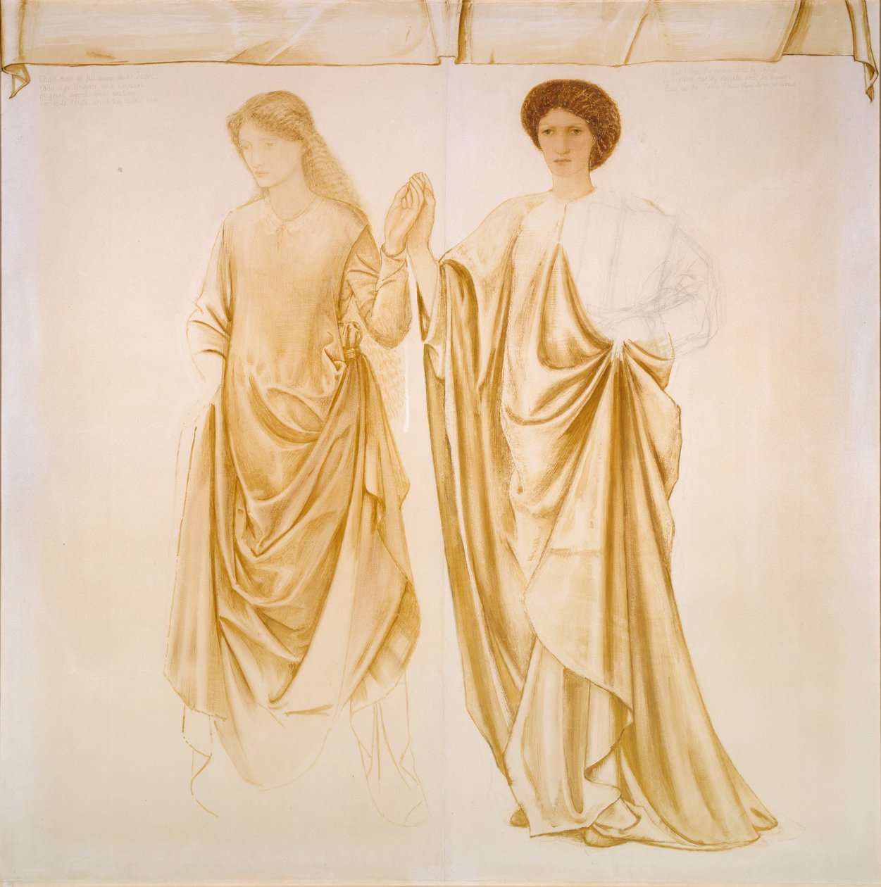 Jasonin kaksi vaimoa, ennen vuotta 1872 tekijältä Sir Edward Coley Burne Jones