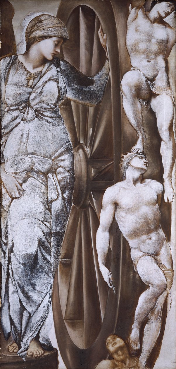 "Onnenpyörä", c1882. tekijältä Sir Edward Coley Burne Jones