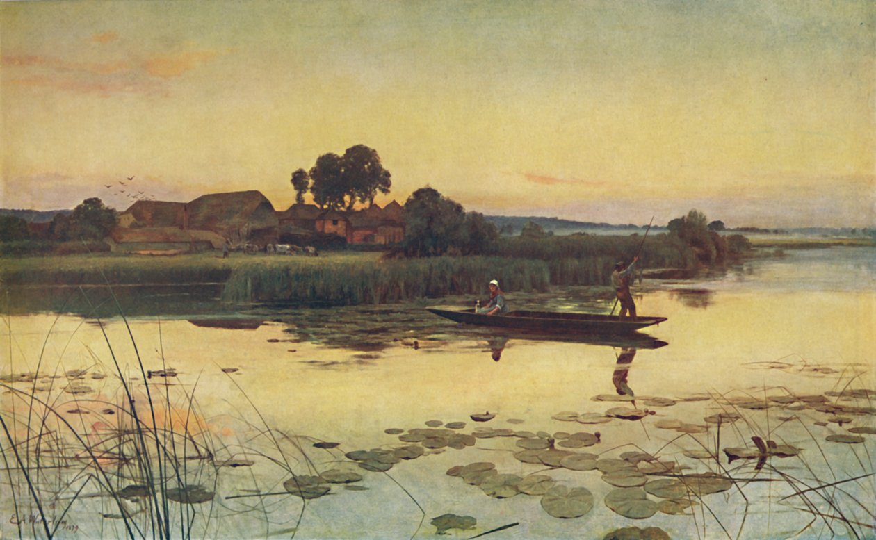 Juhannuspäivän päätös, 1879. tekijältä Sir Ernest Albert Waterlow