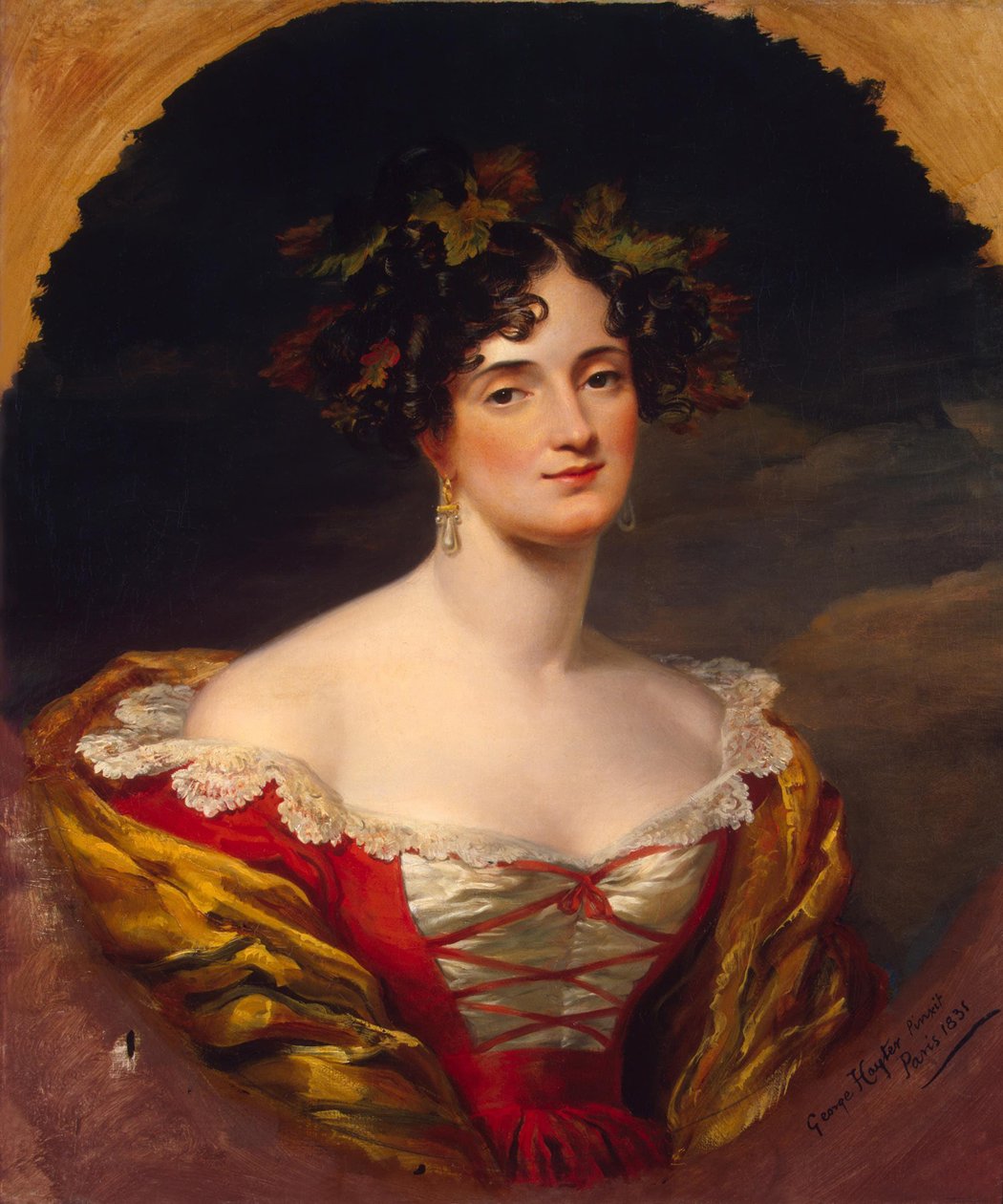 Kreivitär Sofia Kisseleffin muotokuva 1801-1875, os Potocka, 1831. tekijältä Sir George Hayter