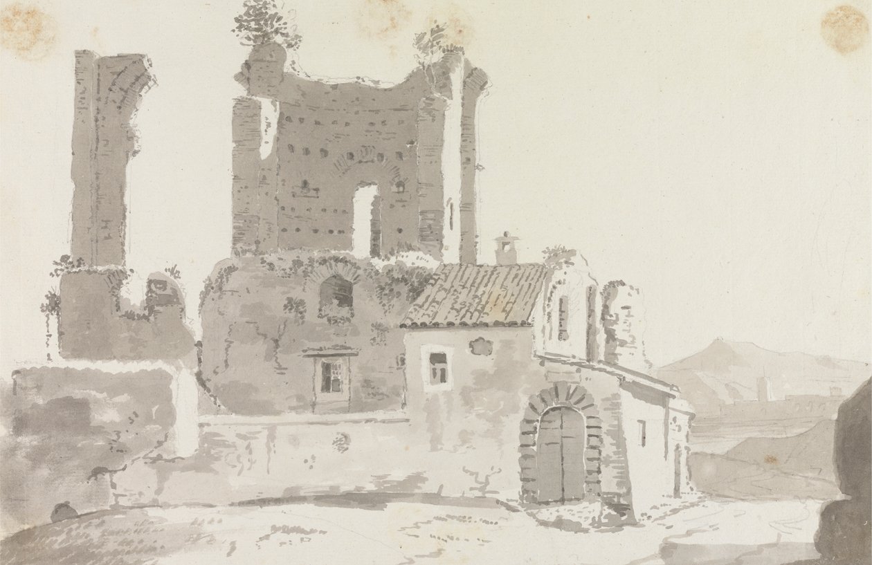 Ruine din afara Romefinnish tekijältä Sir George Howland Beaumont seventh Baronet