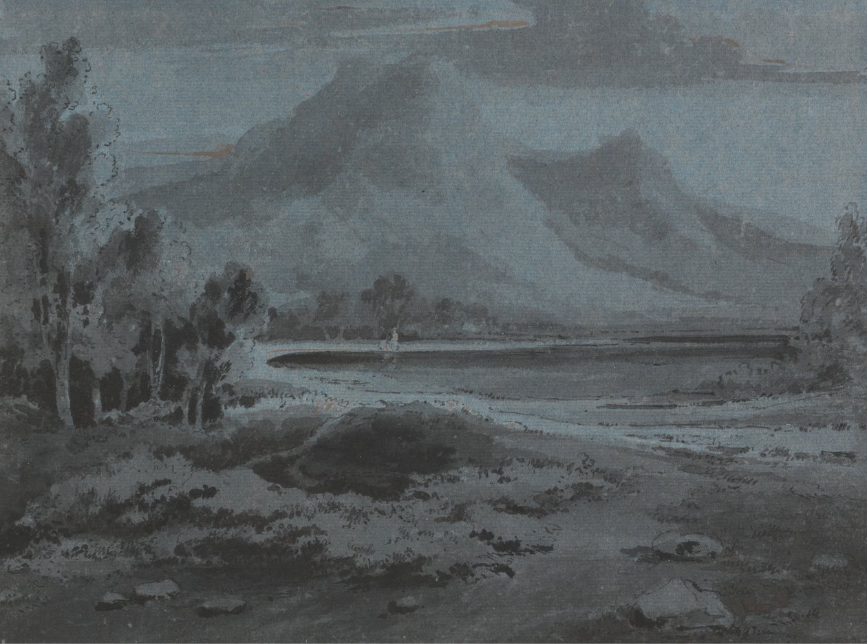 Walesin maisema tekijältä Sir George Howland Beaumont seventh Baronet
