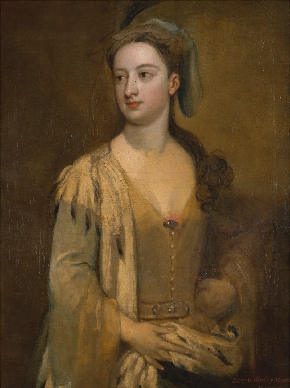 Lady Mary Wortley Montagu tekijältä Sir Godfrey Kneller