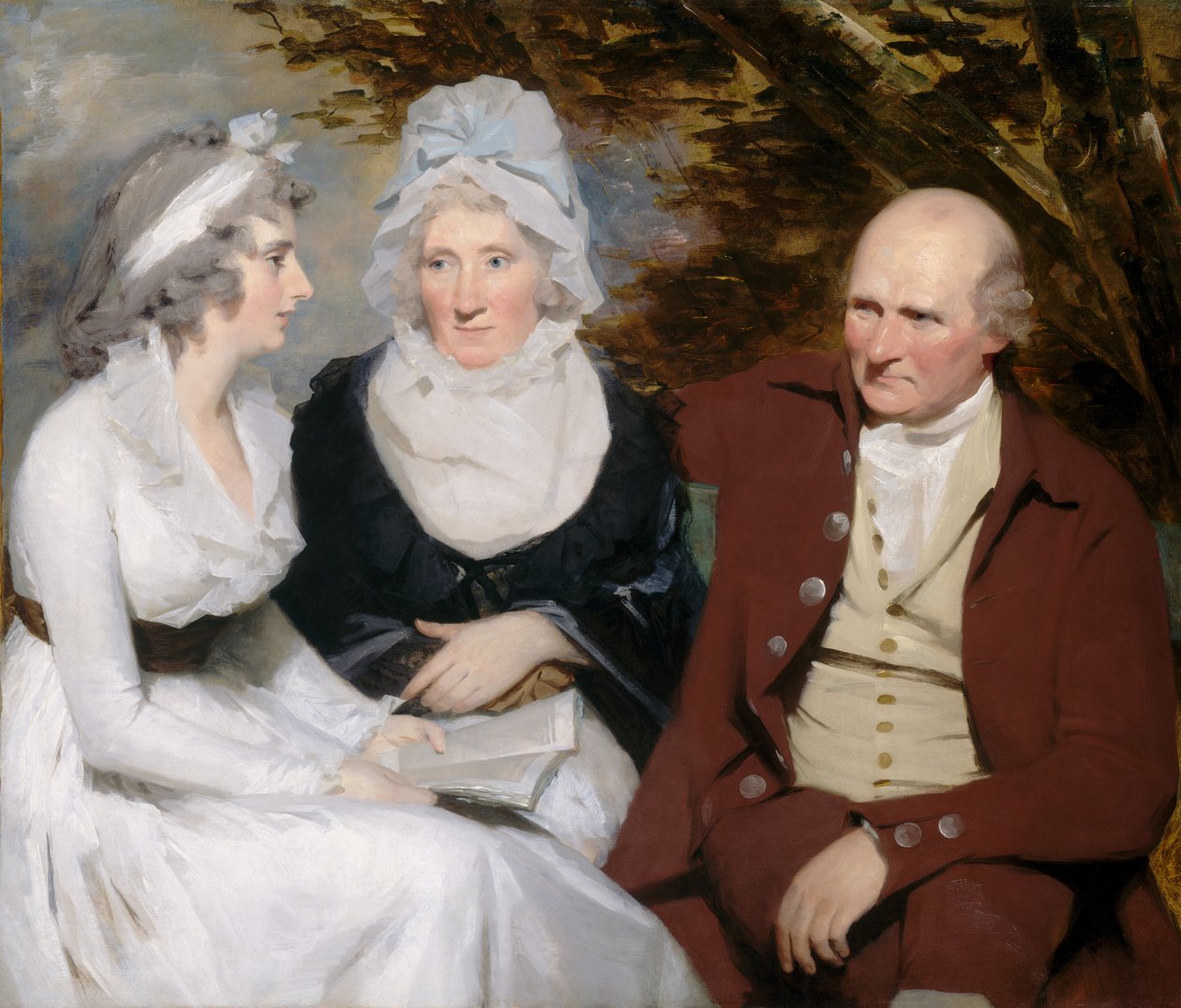 John Johnstone, Betty Johnstone ja Miss Wedderburn tekijältä Sir Henry Raeburn