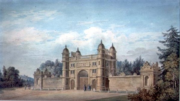 Lodge, Wollaton Hall, Nottinghamshire tekijältä Sir Jeffry Wyatville