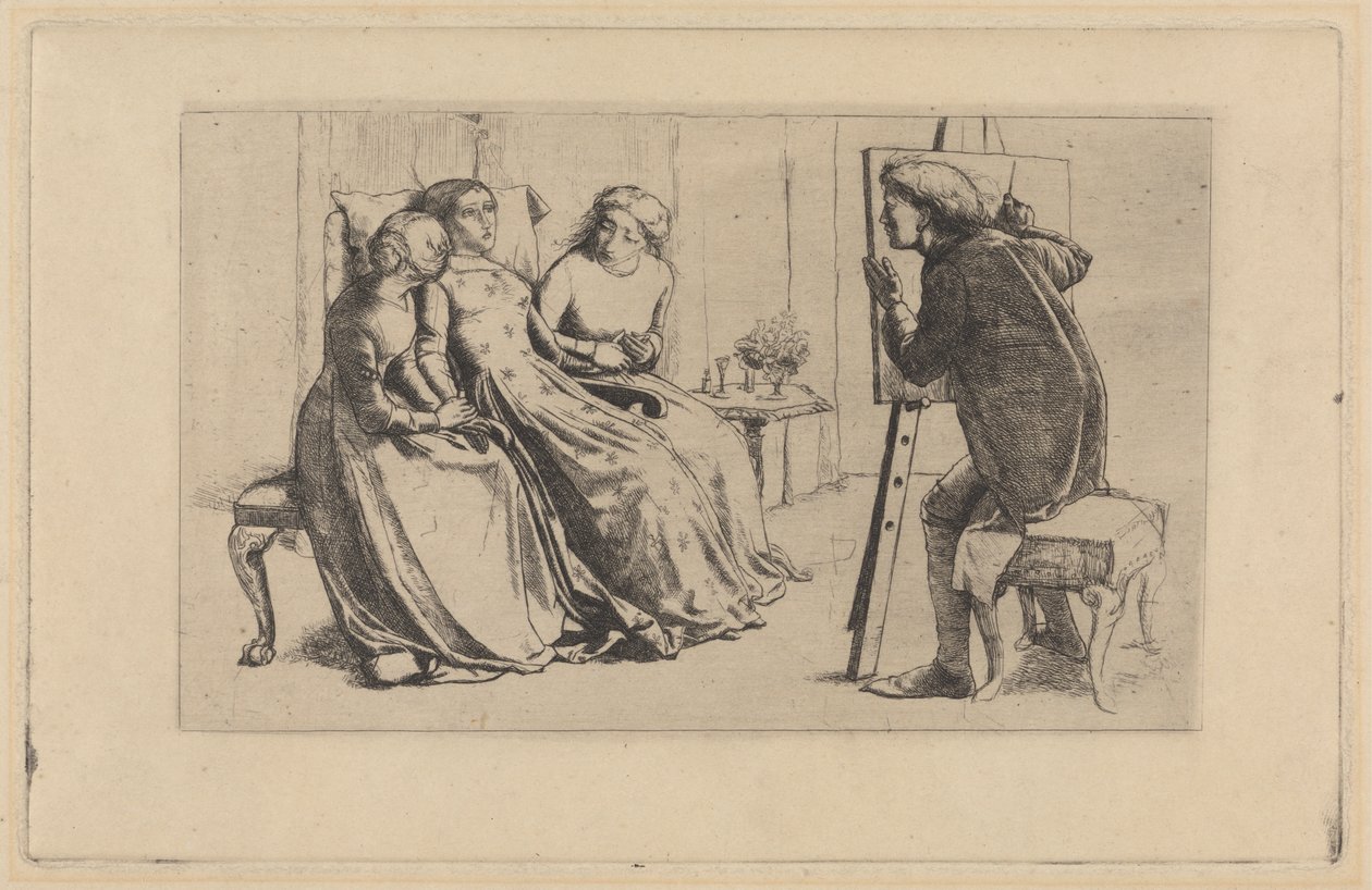 Pyhä Agnes esirukouksesta tekijältä Sir John Everett Millais