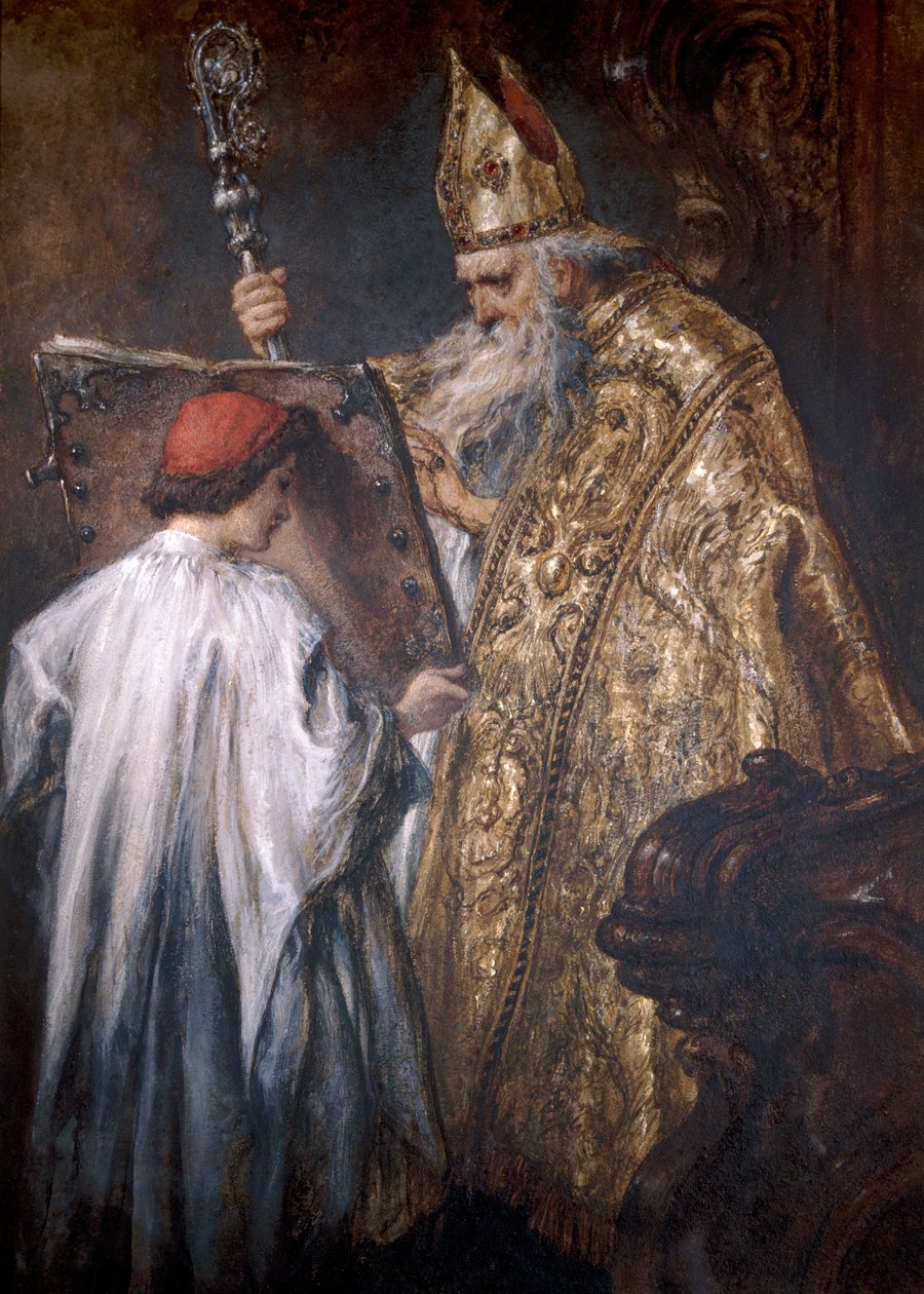 "Piispa", 1889 tekijältä Sir John Gilbert