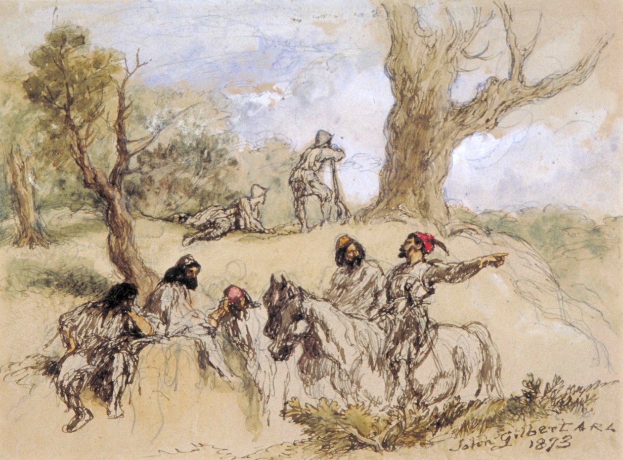 "Banditti", 1873 tekijältä Sir John Gilbert