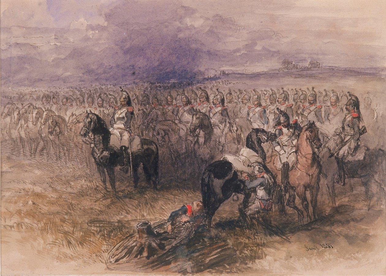 Ranskan ratsuväki, 1851 tekijältä Sir John Gilbert