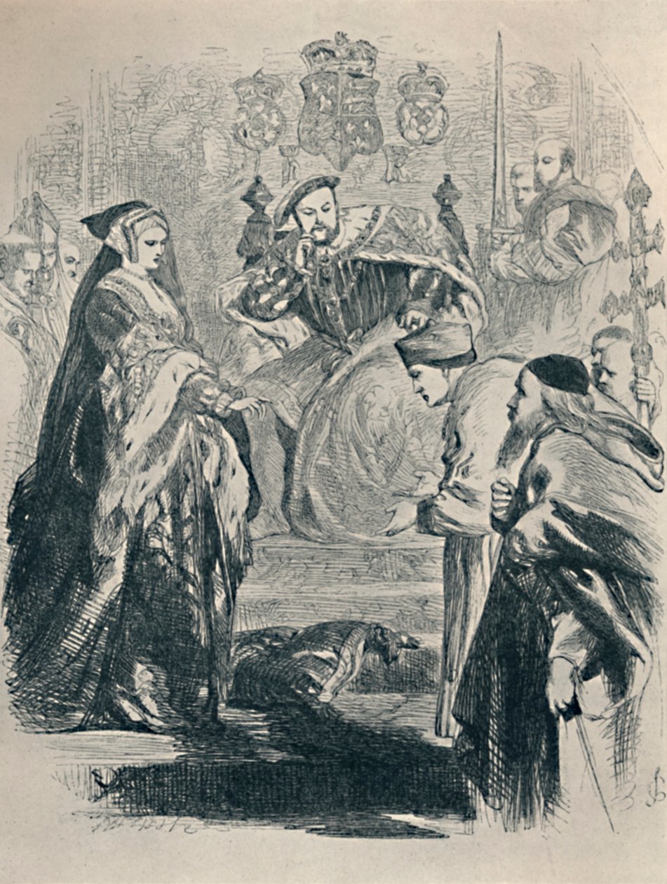 Kuningatar Catherine: Lord Cardinal, - Sinulle minä puhun..., c1890, 1923 tekijältä Sir John Gilbert