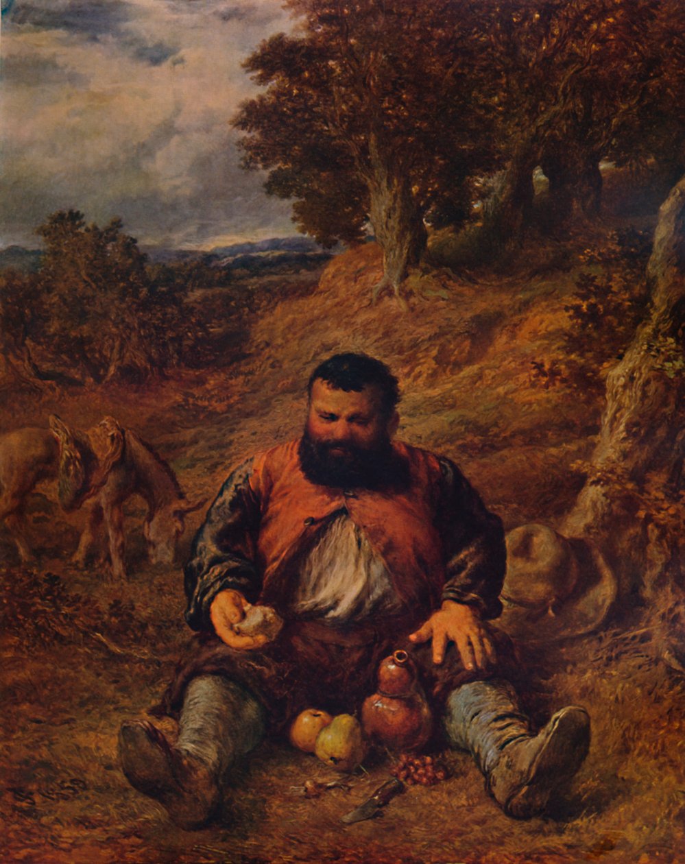 Sancho Panza, 1859, 1935 tekijältä Sir John Gilbert