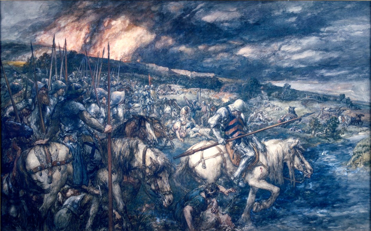 "Sota: taistelun jälkeen", 1888 tekijältä Sir John Gilbert