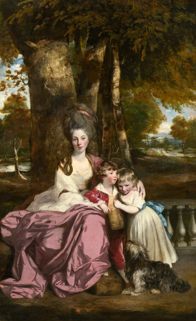 Lady Elizabeth Delmé ja hänen lapsensa tekijältä Sir Joshua Reynolds