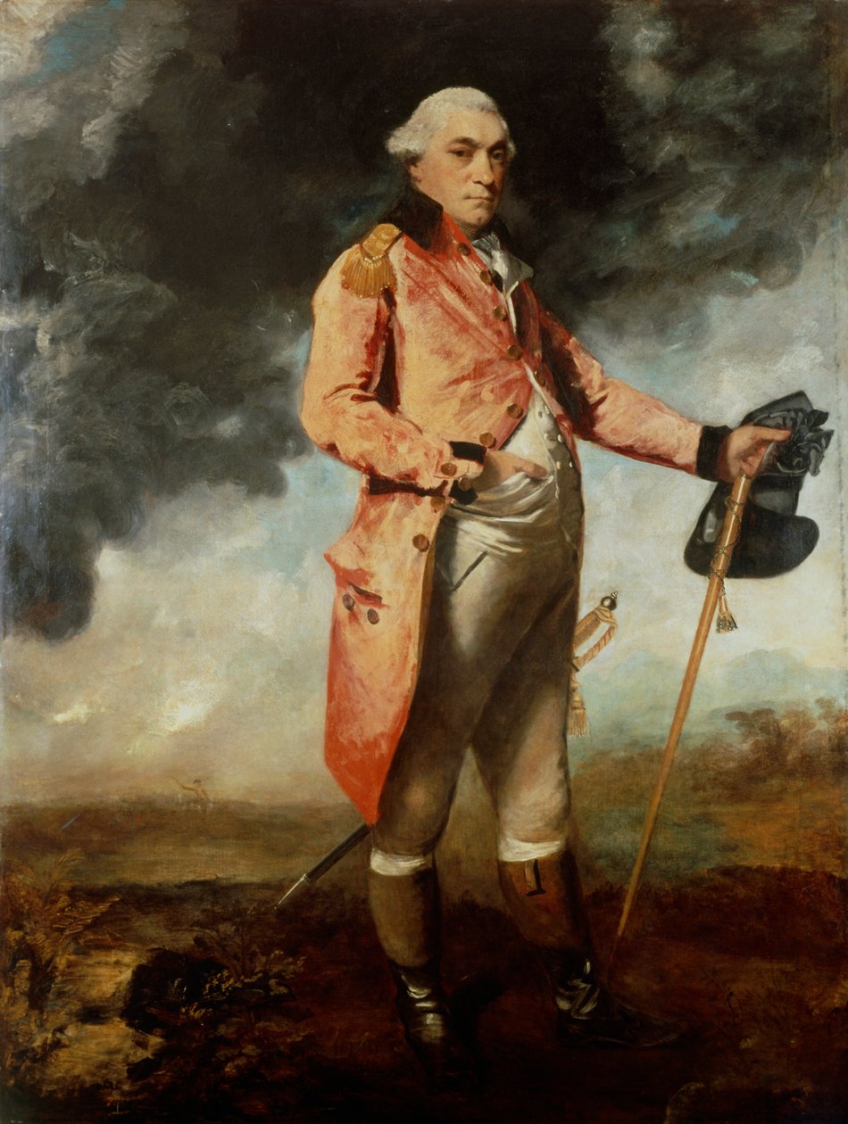 Kenraalimajuri George Catchmaid Morgan d.1823, c1790. tekijältä Sir Joshua Reynolds