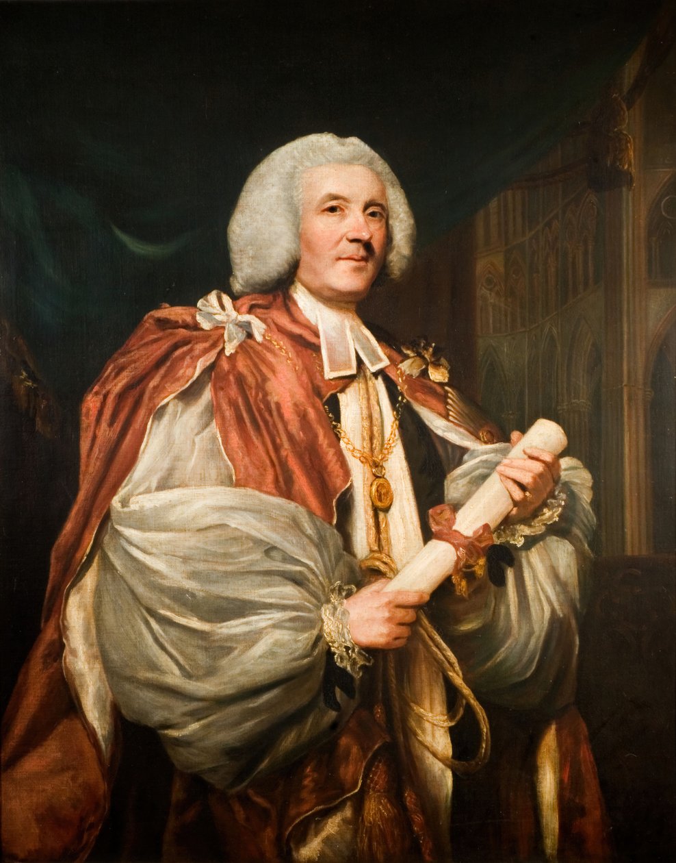 Rochesterin piispan tohtori John Thomasin muotokuva, 1782. tekijältä Sir Joshua Reynolds