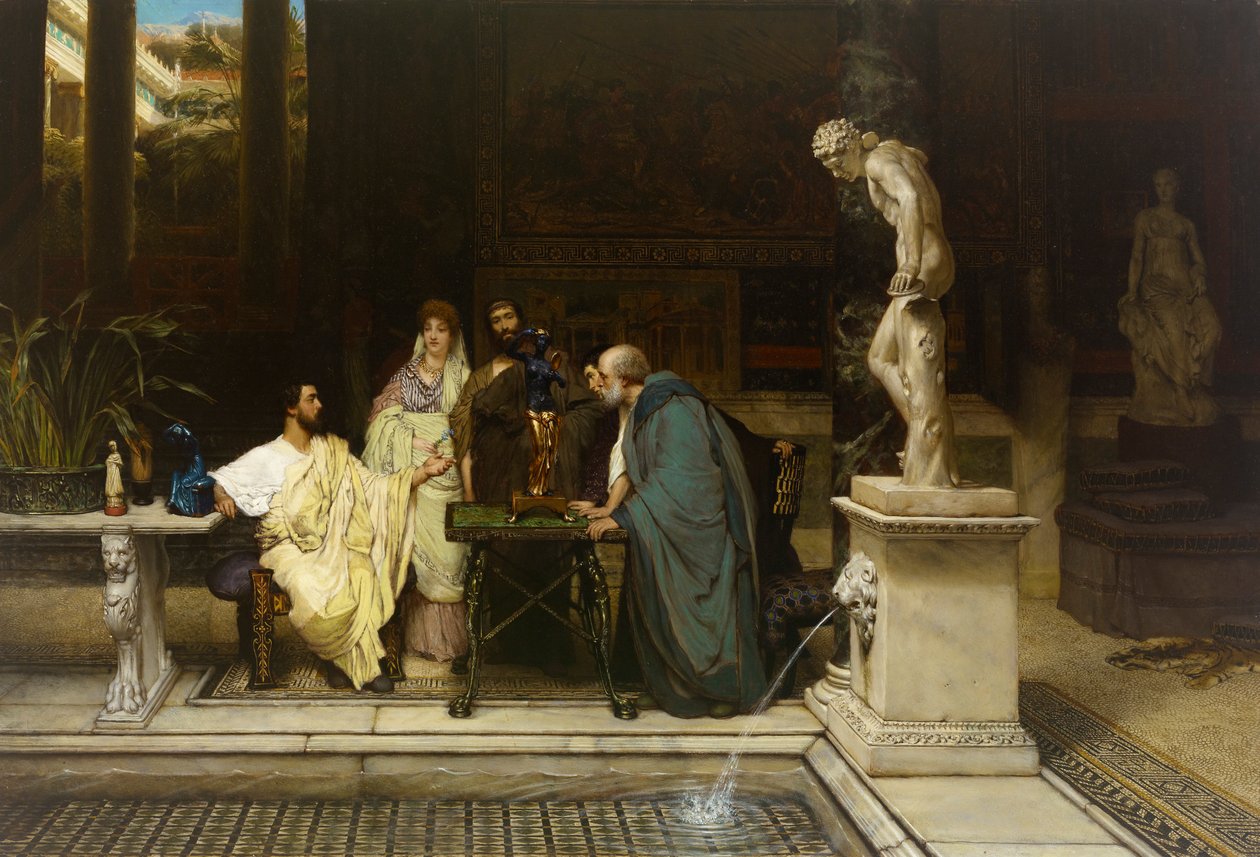 Taiteen ystävä tekijältä Sir Lawrence Alma Tadema