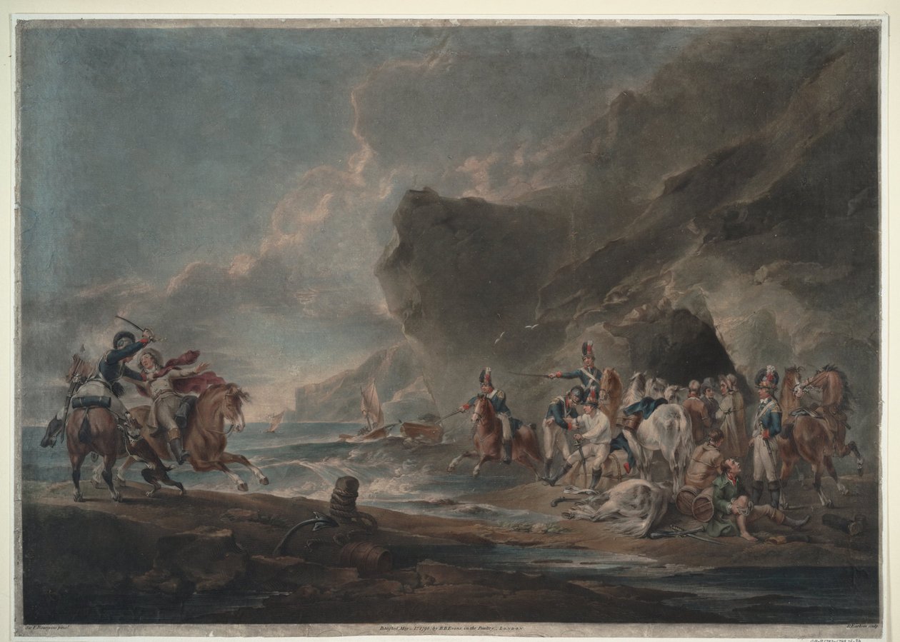 Salakuljettajat kukistettiin, 1795-1798 tekijältä Sir Peter Francis Bourgeois