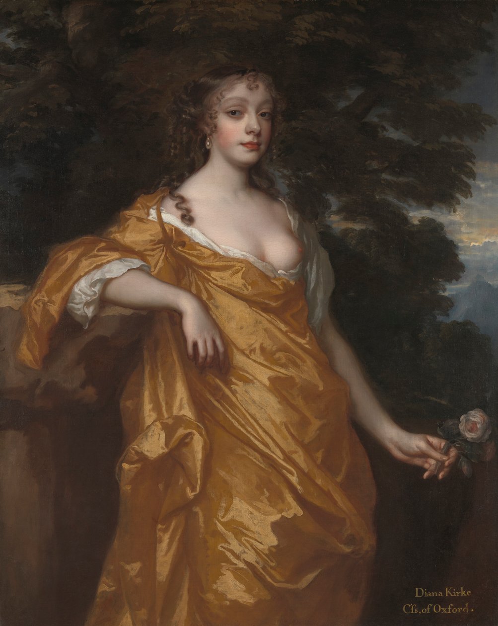 Diana Kirke, myöhemmin Oxfordin kreivitär tekijältä Sir Peter Lely