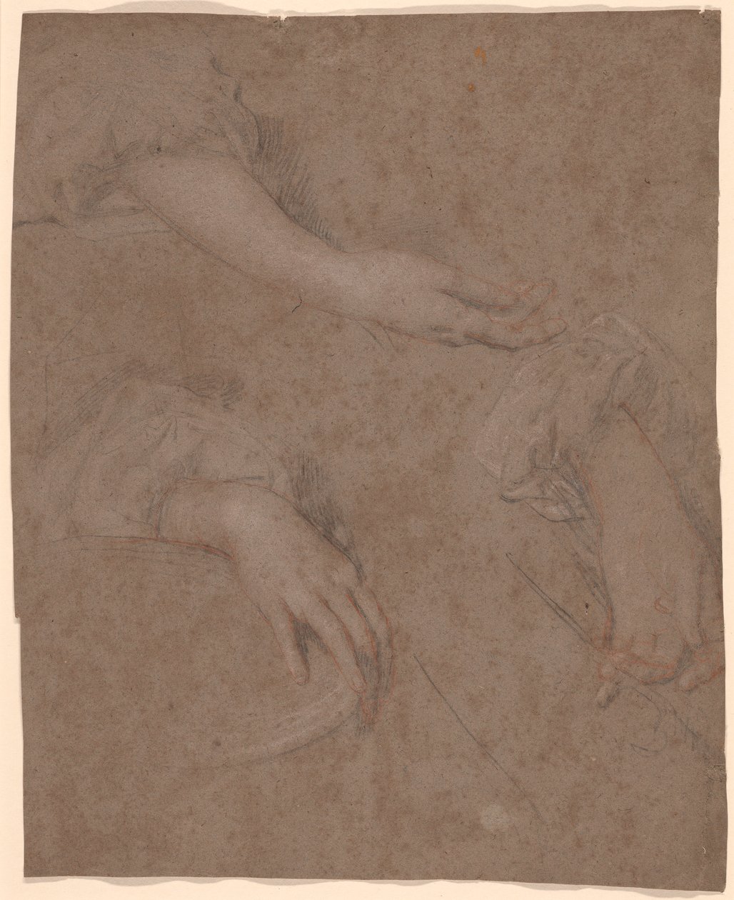 Piirustukset käsistä tekijältä Sir Peter Lely