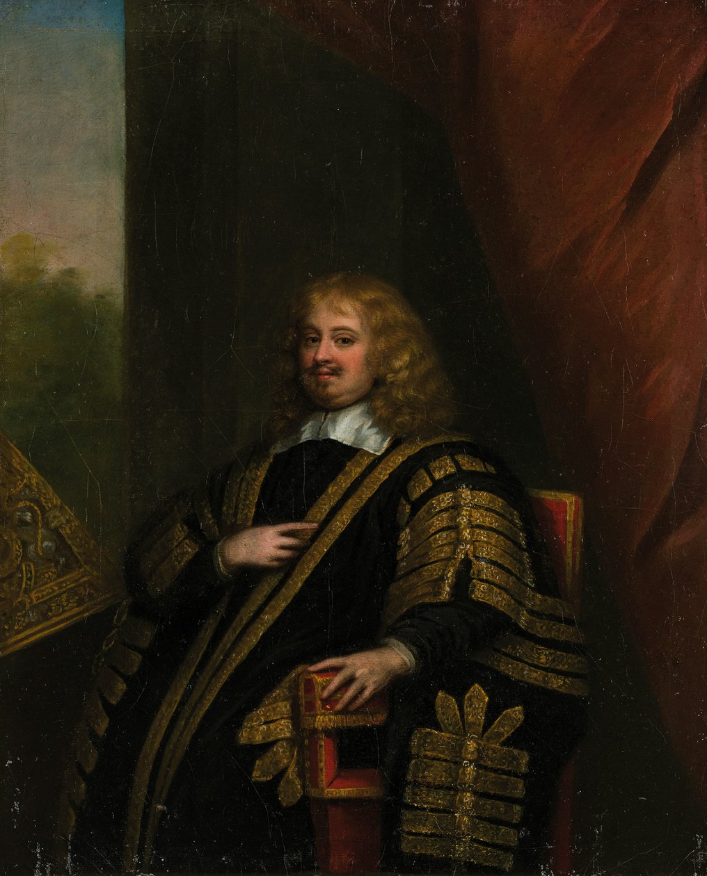 Sir Edward Hyden muotokuva, Clarendonin ensimmäinen jaarli 1609-1674. tekijältä Sir Peter Lely