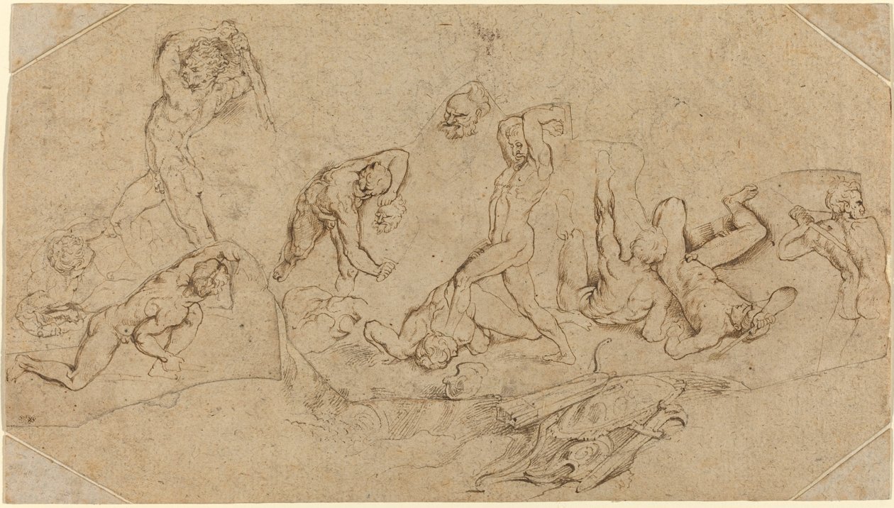Alaston miesten taistelu tekijältä Sir Peter Paul Rubens