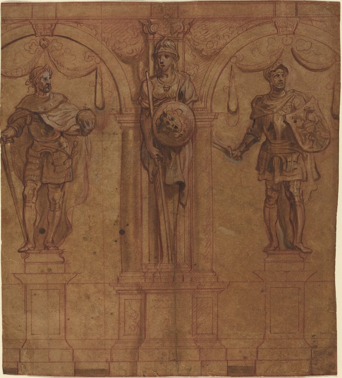 Rudolf I ja Albert I Pallaksen kanssa tekijältä Sir Peter Paul Rubens and Theodoor van Thulden