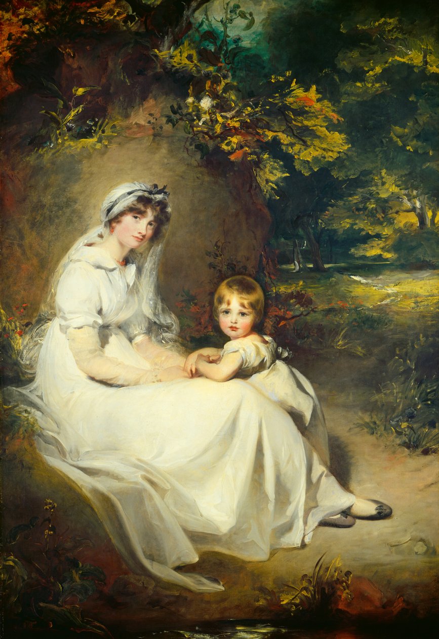 Lady Mary Templetown ja hänen vanhin poikansa tekijältä Sir Thomas Lawrence