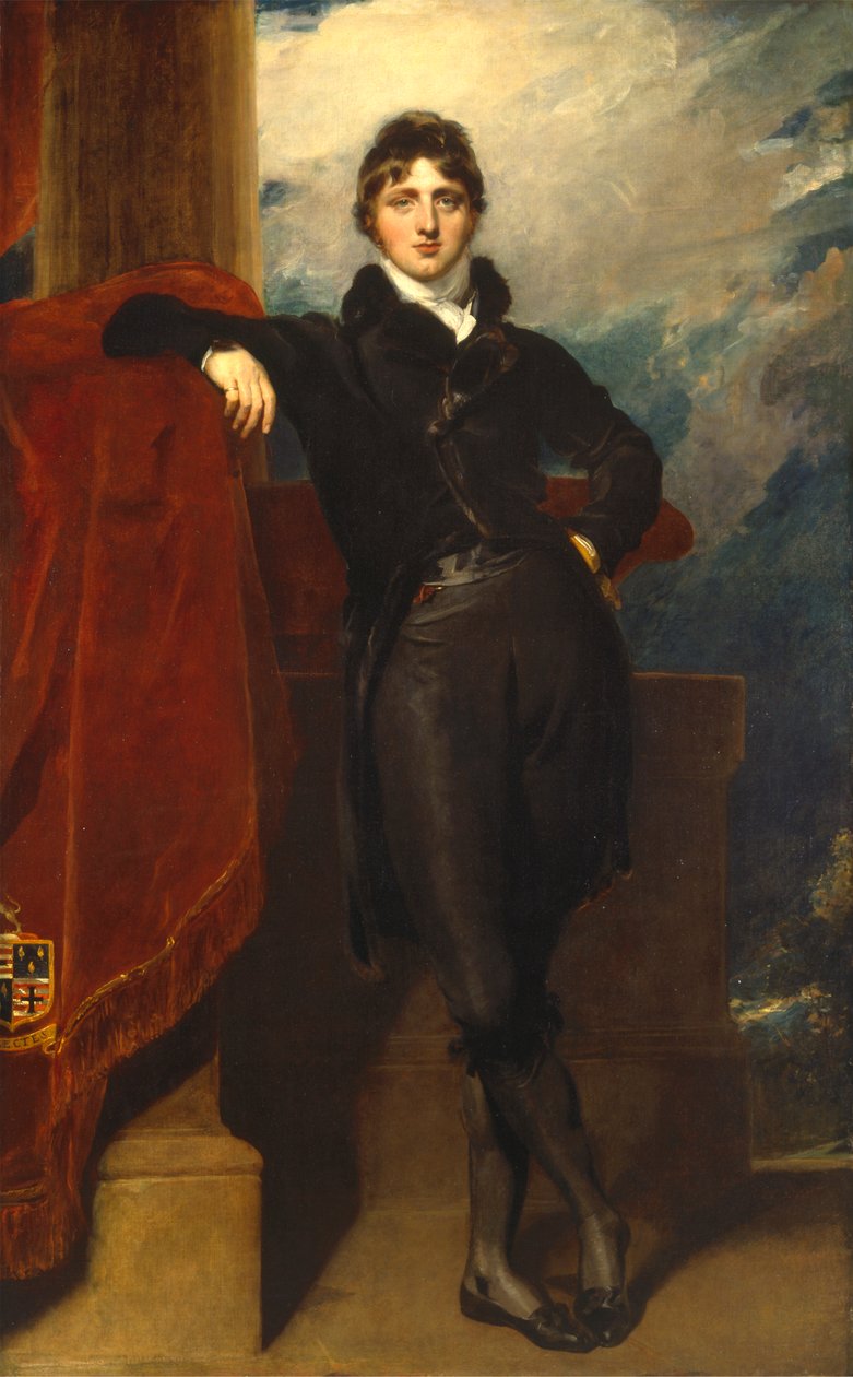 Lord Granville Leveson-Gower, myöhemmin ensimmäinen Earl Granville tekijältä Sir Thomas Lawrence
