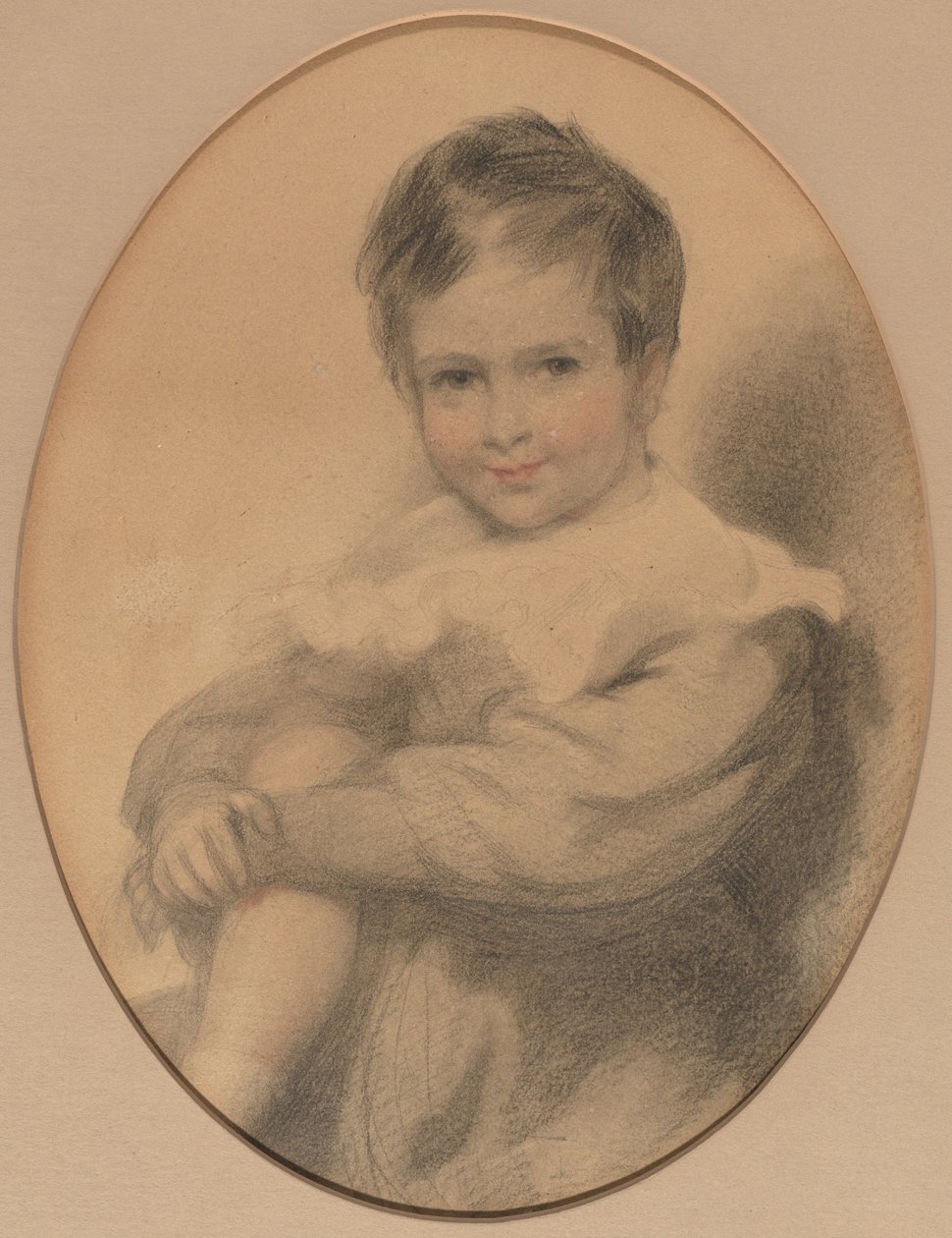 Istuva poika tekijältä Sir Thomas Lawrence