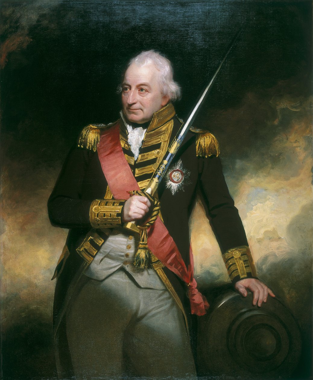 Amiraali John Jervis, c1801 tekijältä Sir William Beechey