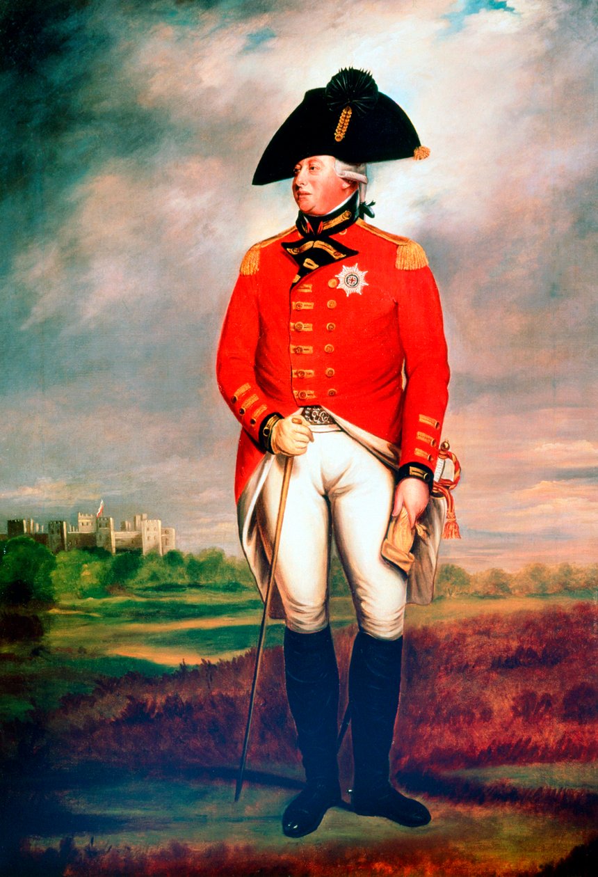 George III, Englannin kuningas, 1800 tekijältä Sir William Beechey