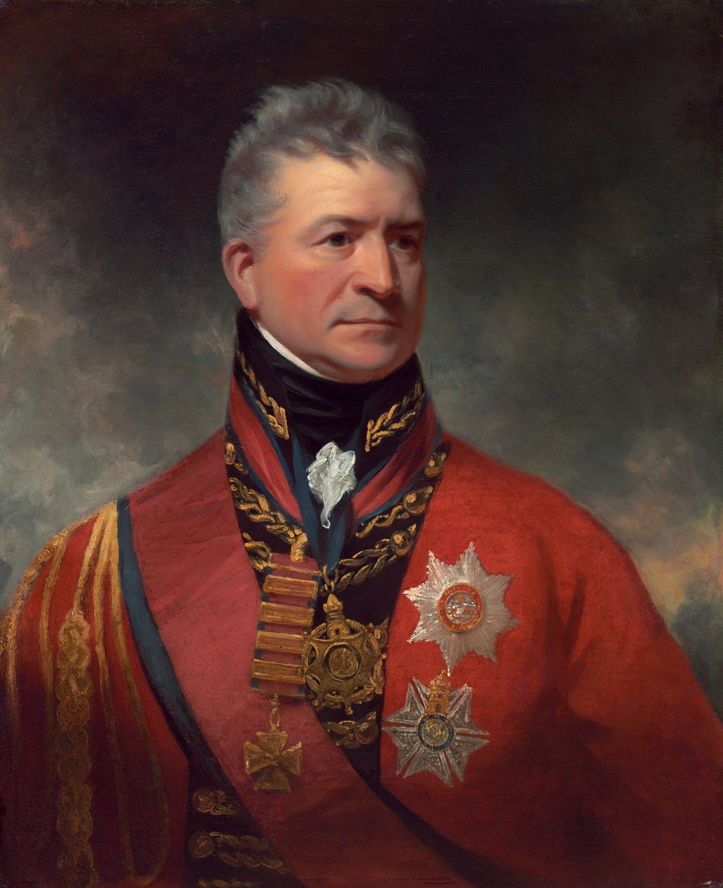 Kenraaliluutnantti Sir Thomas Picton tekijältä Sir William Beechey