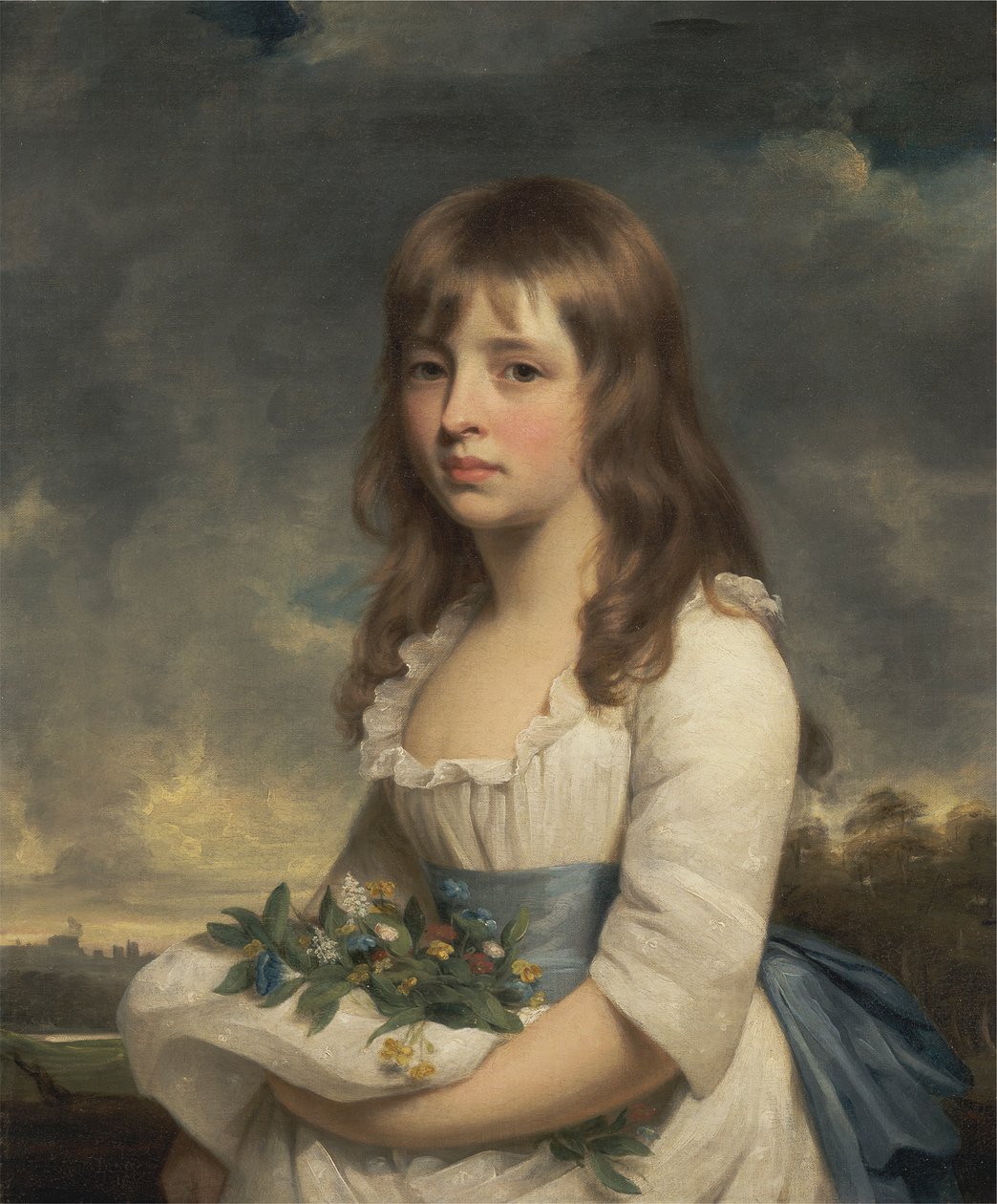 Tytön muotokuva tekijältä Sir William Beechey