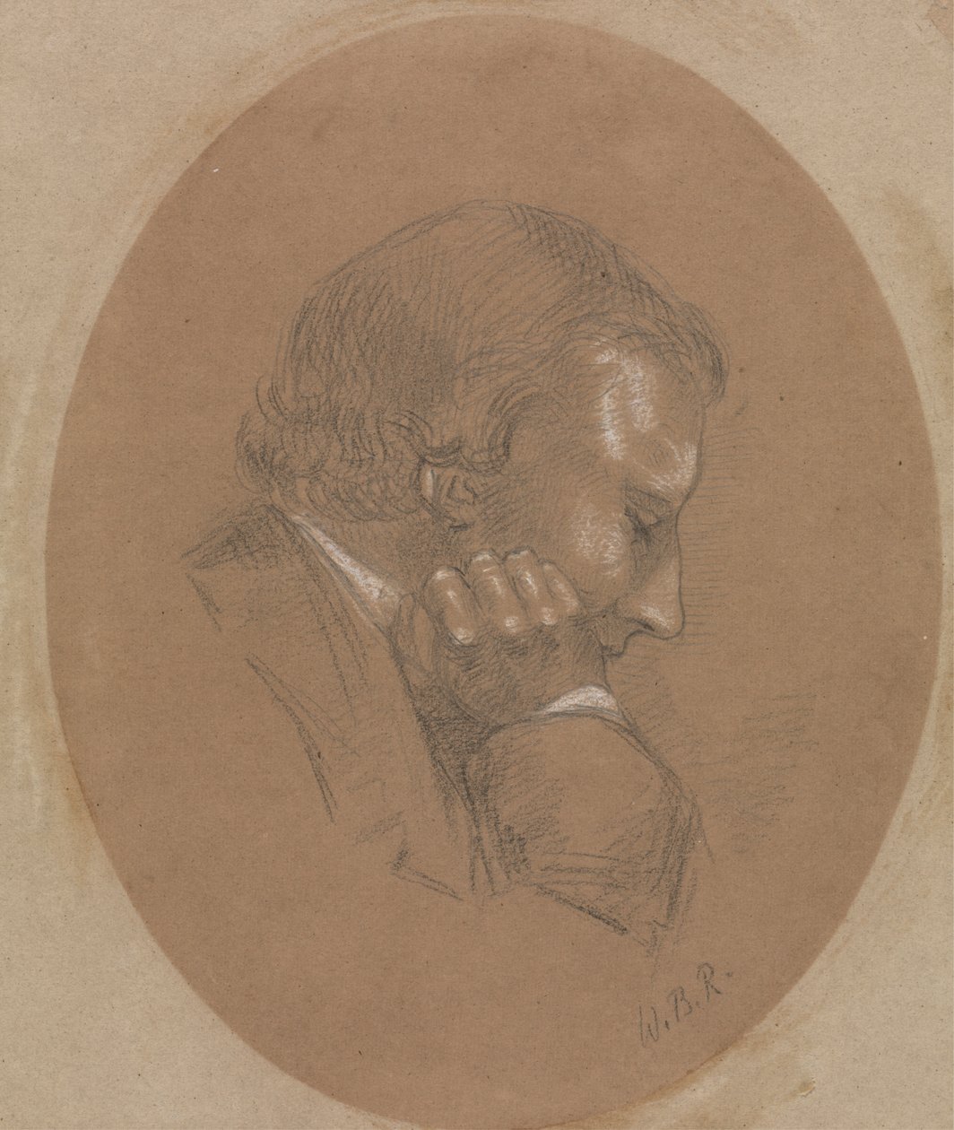 Gentlemanin muotokuva tekijältä Sir William Blake Richmond
