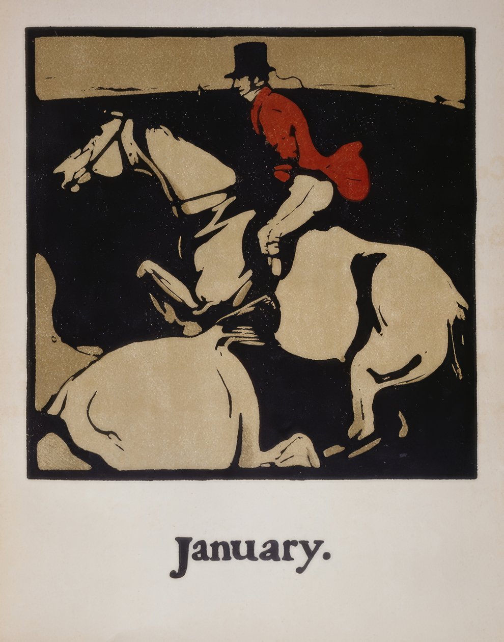 hevoskilpailu tekijältä Sir William Nicholson